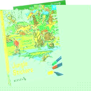 Reeves Create It Jungle Stickers