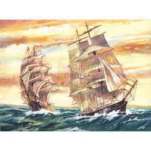 Oasis Reeves Senior Paint By Numbers Sailing Ships