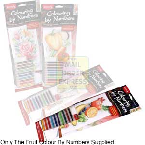 Oasis Reeves Tall and Narrow Colour By Numbers Fruit