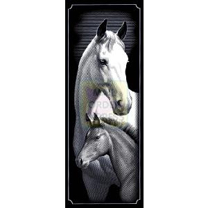 Oasis Reeves Tall and Narrow Silverfoil Mare