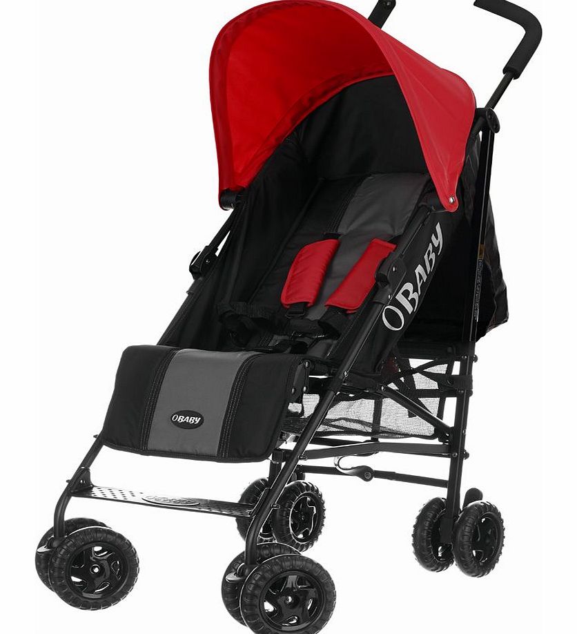 OBaby Atlas Stroller Black Red 2014