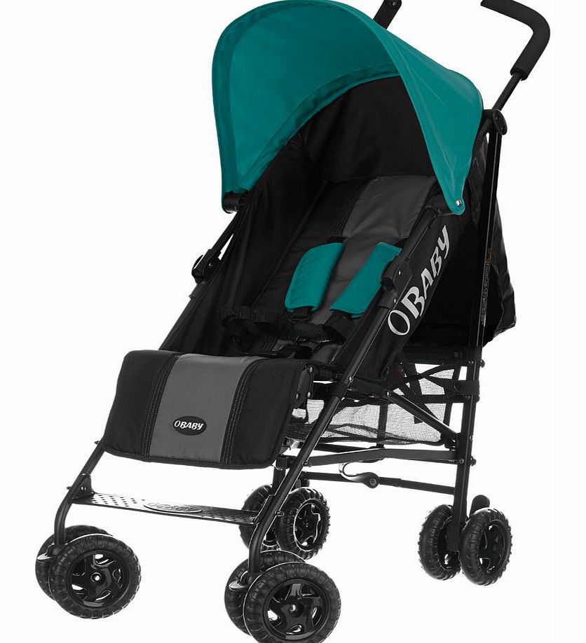 OBaby Atlas Stroller Black Turquoise 2014