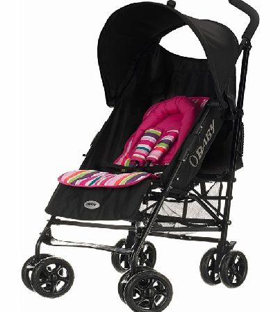 Obaby Atlas V2 Stroller Pink Stripe