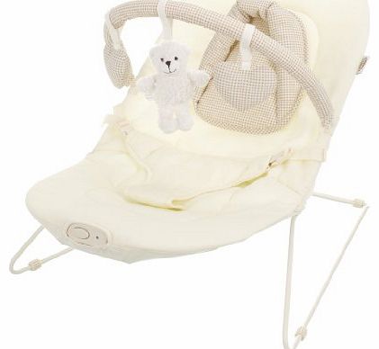B is for Bear Bouncer for 0-6 Months (Cream)