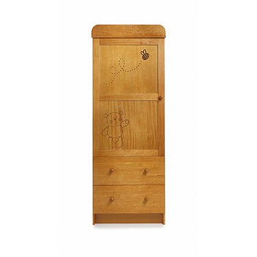 OBaby B is for Bear Country Pine Single Wardrobe
