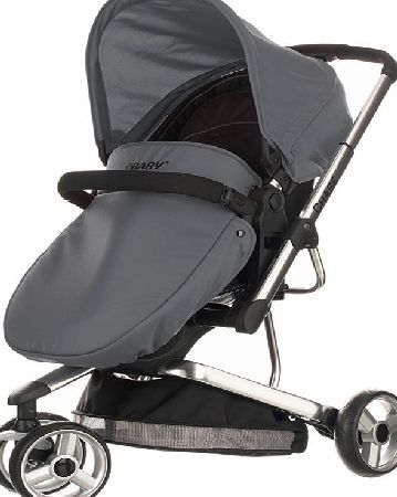 Obaby Chase Pramette Black/Grey