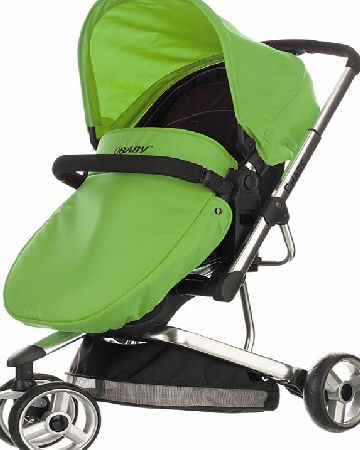 Obaby Chase Pramette Black/Lime