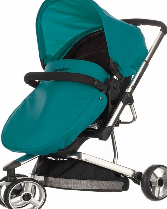 Obaby Chase Pramette Black/Turquoise