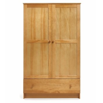OBaby Classic Country Pine Double Wardrobe
