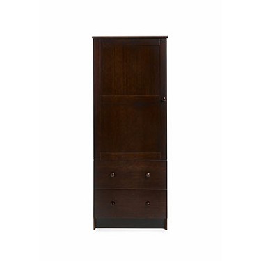OBaby Classic Walnut Single Wardrobe