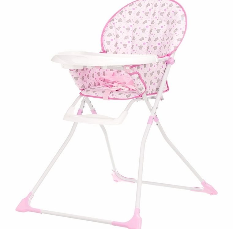 Obaby Munchy Highchair Tatty Teddy Pink