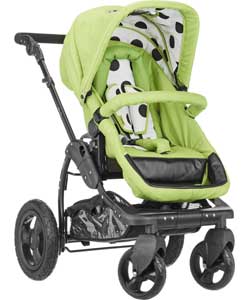 OBaby ZeZu Pramette - Lime Dotty