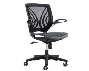 Ocarina black mesh chair