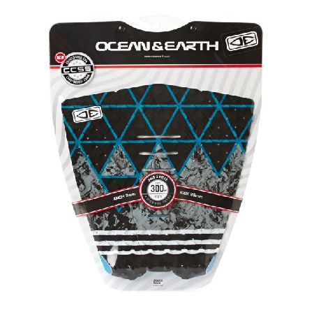 Ocean and Earth Grid Grip Pad - Aqua