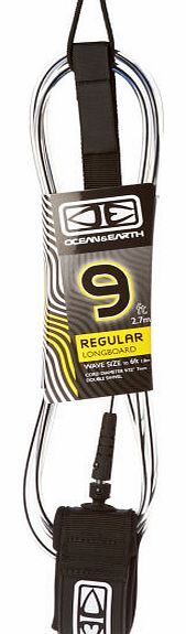 Ocean and Earth Longboard Regular Black Moulded