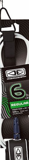 Ocean and Earth Regular White Leash - 6ft 0