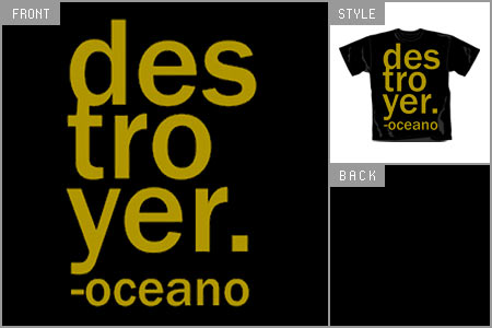 oceano (Destroyer) T-shirt ear_MOSHTSDEST