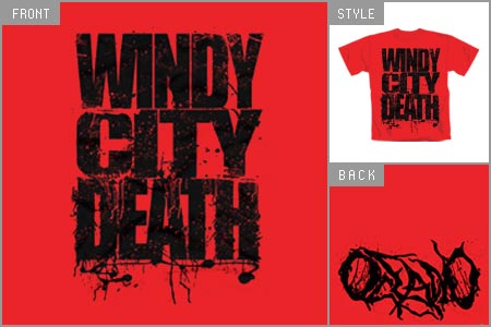 oceano (Windy City Death) T-shirt ear_MOSHTSWCR