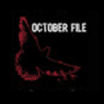 October File Outline Logo Hoodie