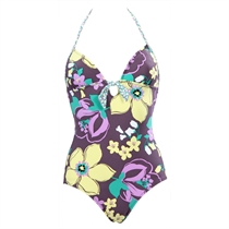 statement floral swimsuit