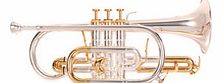 Odyssey OCR900 Premiere Silver Plated Cornet -