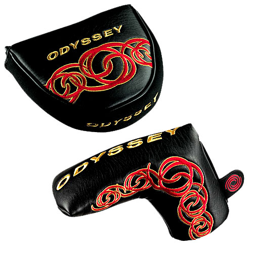 Odyssey Taboo Putter Headcover Black/Red/Gold
