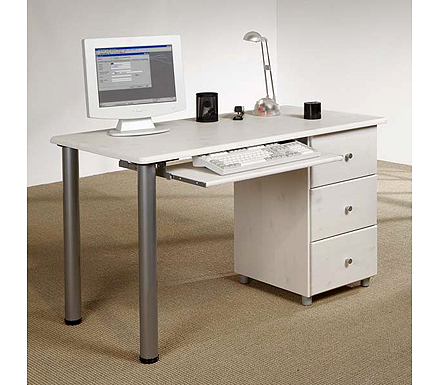 Clearance - Mansa Solid Pine Computer Desk in