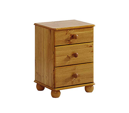 Oestergaard Clearance - Thorner Pine 3 Drawer Chest