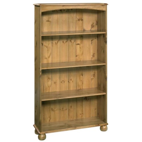 Wokingham Solid Pine 3 Shelf Bookcase