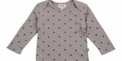 Oeuf NYC Cats t-shirt Grey `3 months,6 months,12