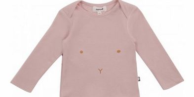 Oeuf NYC Rabbit t-shirt Pink `3 months,6 months,12