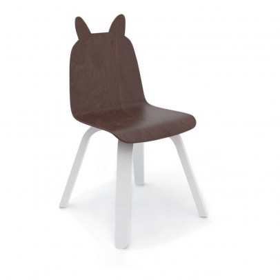 Oeuf NYC Rabbit Walnut Play Chairs - Set of 2 `One size