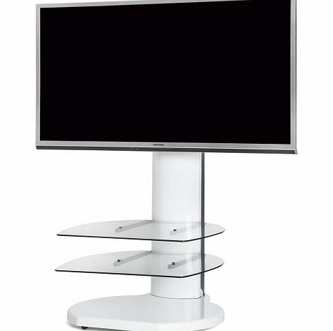 Off The Wall ORI S4 WHT Origin White TV Stand -