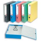 Case of 5 x Foolscap coloured Box Files Blue