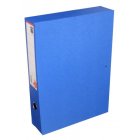 Foolscap coloured Box File Blue