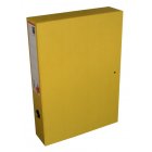 Foolscap coloured Box File Yellow