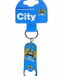 Official Football Merchandise Man City CREST Bottle Opener