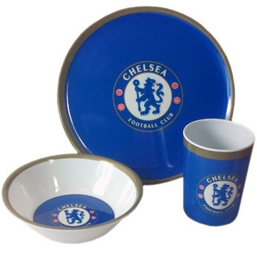 Official Licensed Product Chelsea F.C. Dinner Set 3 Piece