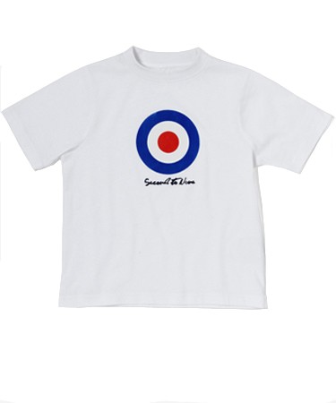 Official RAF Licenced White Roundel T-Shirt