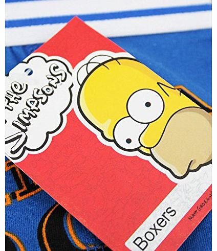 Official Simpsons I Wanna Rock Boxer Shorts (M)