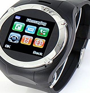 Often  Touchscreen Bluetooth Cell Phone Watch FM Camera Mp3/4 (Black)