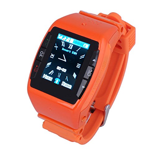 Often TM) 1.33`` Touch Screen T-Mobile Watch Mobile Cell Phone Bluetooth Camera FM (Orange)