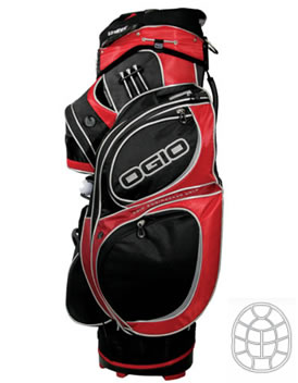 Golf Atlas Cart Bag Red