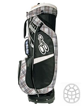ogio Golf Cougar Ladies Cart Bag White Plaid