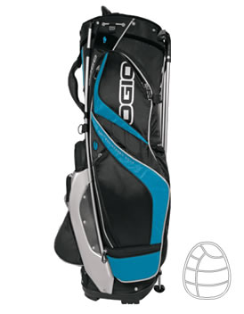 ogio Golf Edge Stand Bag Electric