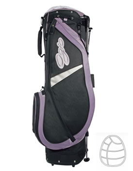 Golf Featherlite Ladies Stand Bag Lavender