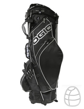Golf Nexos Stand Bag Black