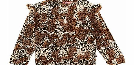 Oh Baby London Girls Oh Baby London Leopard Print Frill