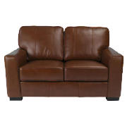 Ohio Leather Sofa, Chocolate