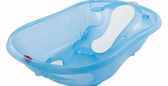 Okbaby Onda Evolution Baby Bath Tub (Transparent Blue)